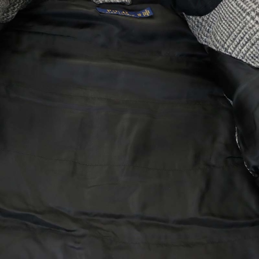 POLO RALPH LAUREN(ポロラルフローレン)のポロ ラルフローレン グレンチェック ダウンベスト ジップアップ ウール XS レディースのジャケット/アウター(ダウンベスト)の商品写真