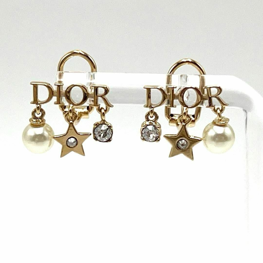 【超美品】ディオール　クリップ　イヤリング　DIOR　EVOLUTIONディオール