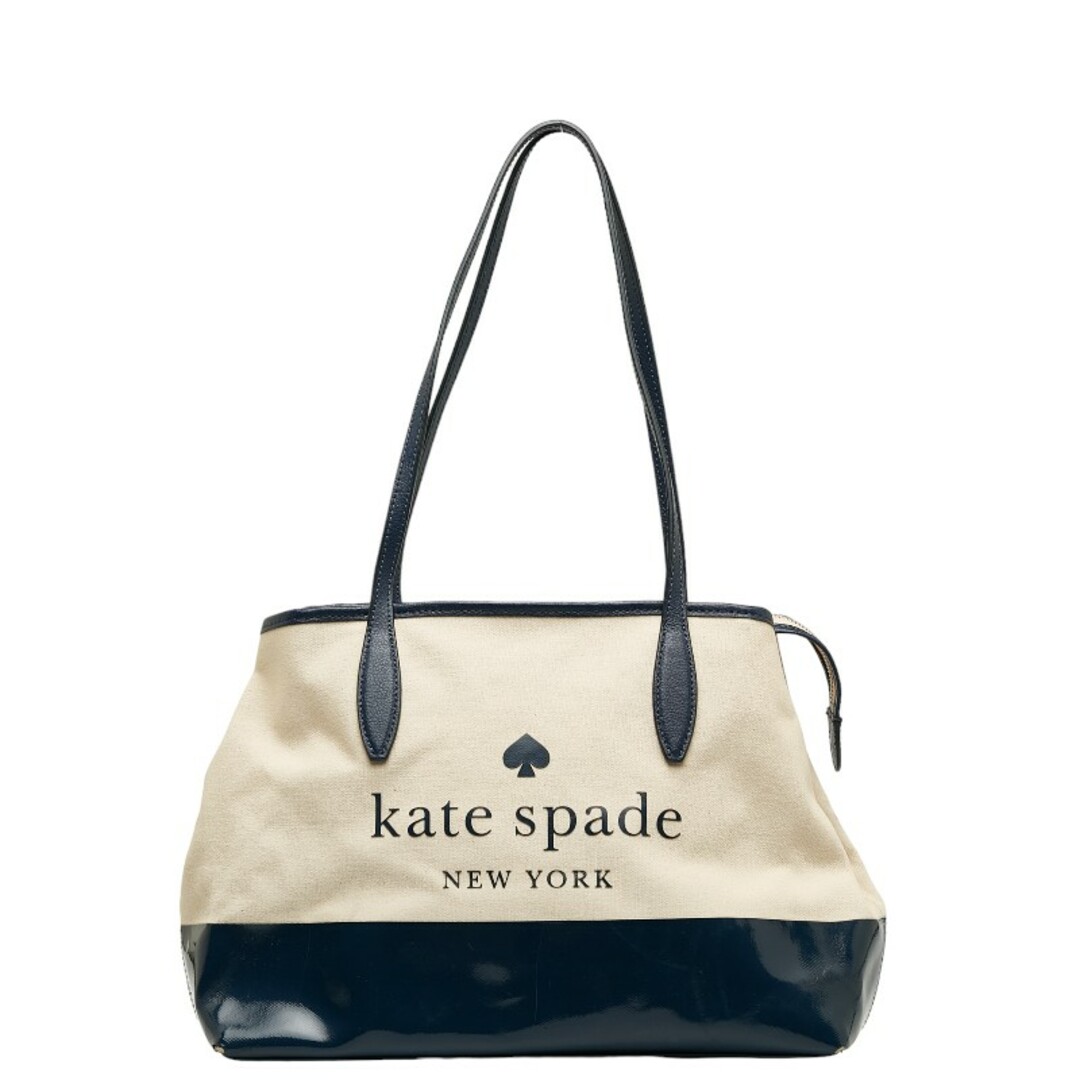 kate spade new york(ケイトスペードニューヨーク)のケイトスペード ハンドバッグ トートバッグ キャンバス レザー レディース Kate Spade 【1-0131832】 レディースのバッグ(トートバッグ)の商品写真