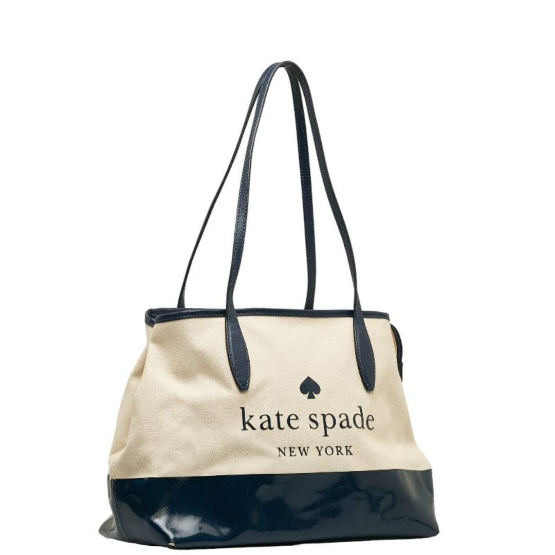 kate spade new york(ケイトスペードニューヨーク)のケイトスペード ハンドバッグ トートバッグ キャンバス レザー レディース Kate Spade 【1-0131832】 レディースのバッグ(トートバッグ)の商品写真