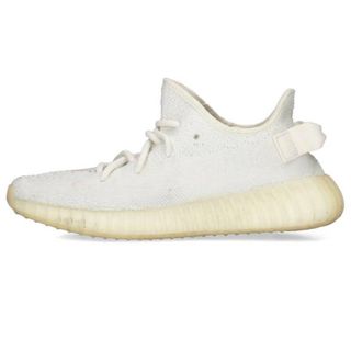 アディダス(adidas)のアディダス カニエウエスト  YEEZY BOOST 350 V2 CREAM WHITE CP9366 イージーブーストクリームホワイトスニーカー メンズ 25cm(スニーカー)