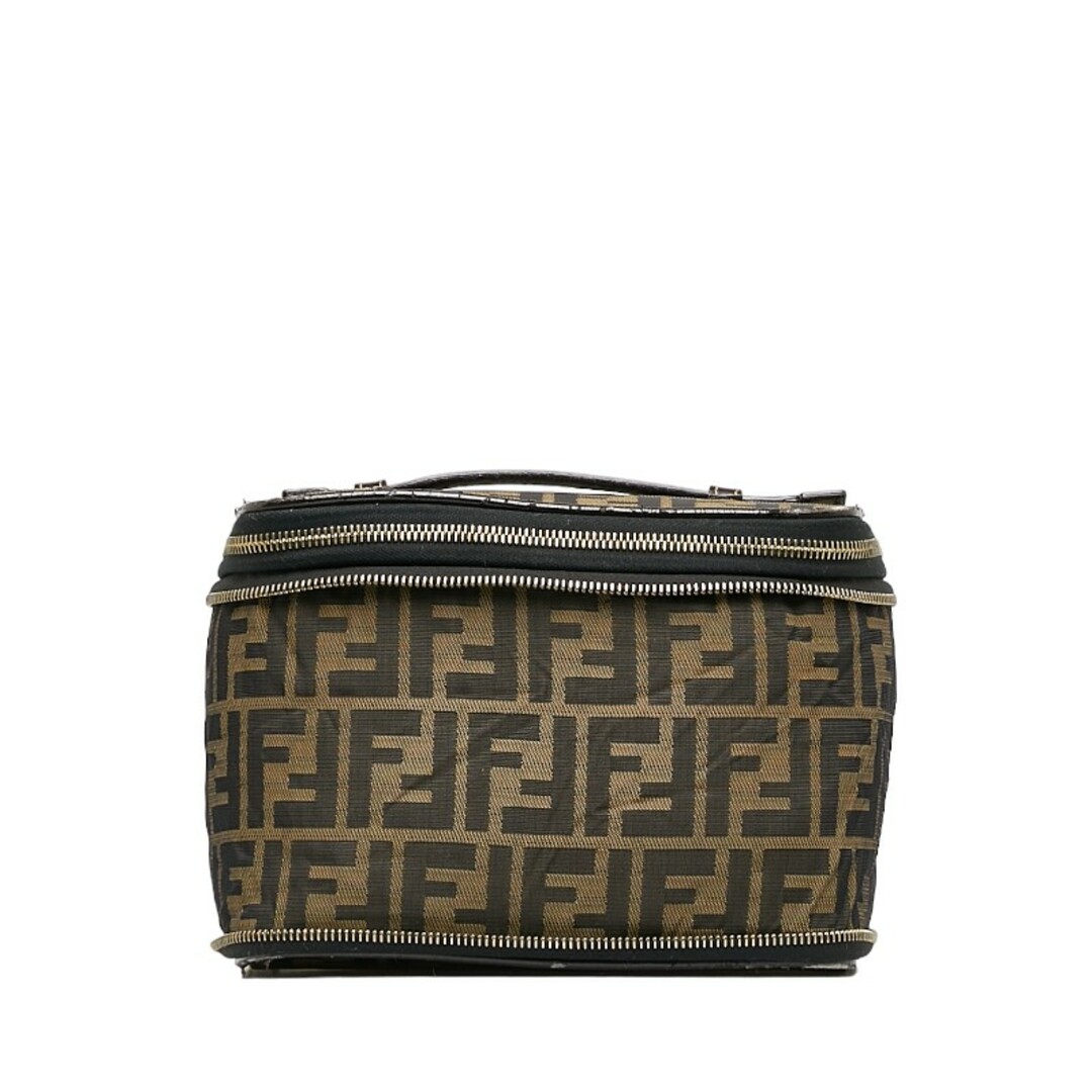 FENDI(フェンディ)のフェンディ ズッカ バニティバッグ ハンドバッグ 26554 キャンバス レディース FENDI 【228-33973】 レディースのバッグ(その他)の商品写真