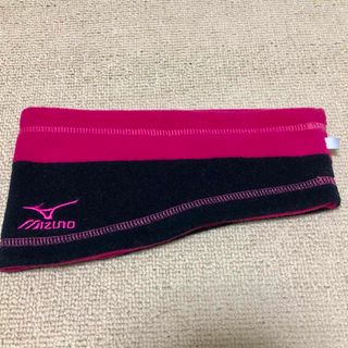 ミズノ(MIZUNO)の☆未使用　ミズノ　ネックウォーマー　ピンク　レディース　ジュニア(ネックウォーマー)