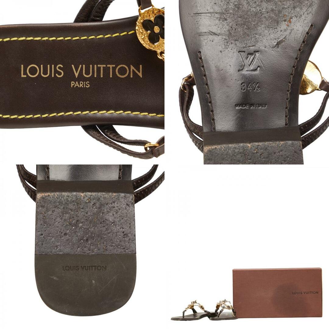 LOUIS VUITTON(ルイヴィトン)のルイ ヴィトン モノグラム トングサンダル ビーチサンダル レザー レディース LOUIS VUITTON 【228-34258】 レディースの靴/シューズ(サンダル)の商品写真