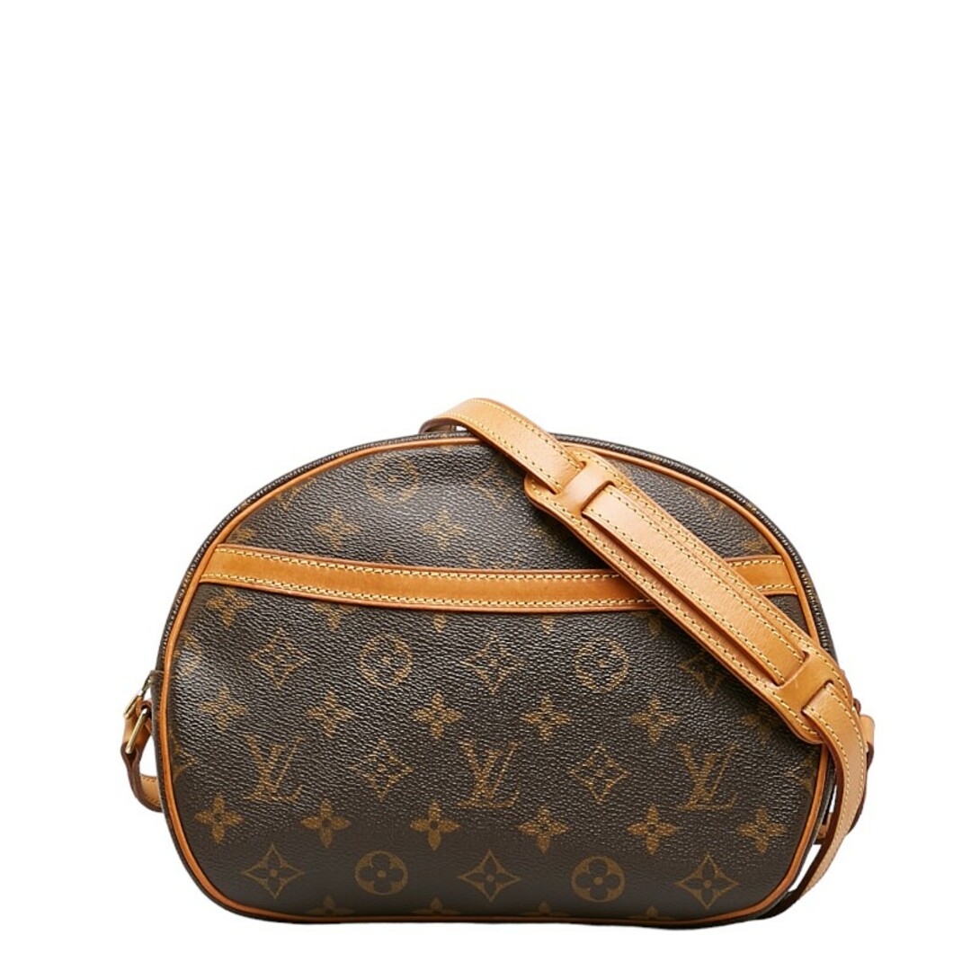 ファスナー外側ルイ ヴィトン モノグラム ブロワ 斜め掛け ショルダーバッグ M51221 PVC レディース LOUIS VUITTON 【228-34319】