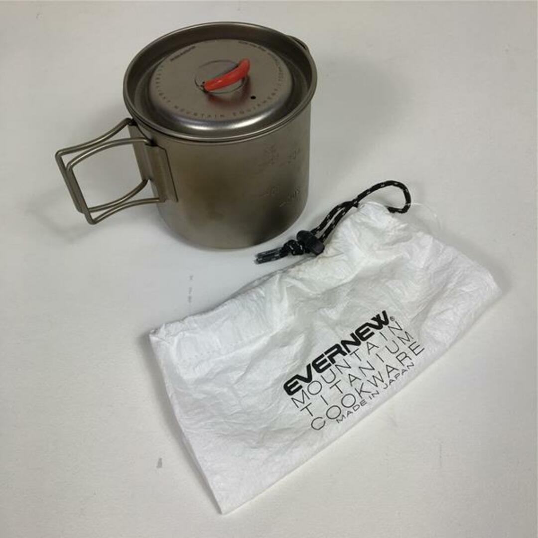 EVERNEW(エバニュー)のエバニュー チタンマグポット500 Ti Mug pot 500 EVERNEW ECA537 シルバー系 メンズのメンズ その他(その他)の商品写真