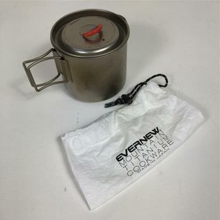 エバニュー(EVERNEW)のエバニュー チタンマグポット500 Ti Mug pot 500 EVERNEW ECA537 シルバー系(その他)