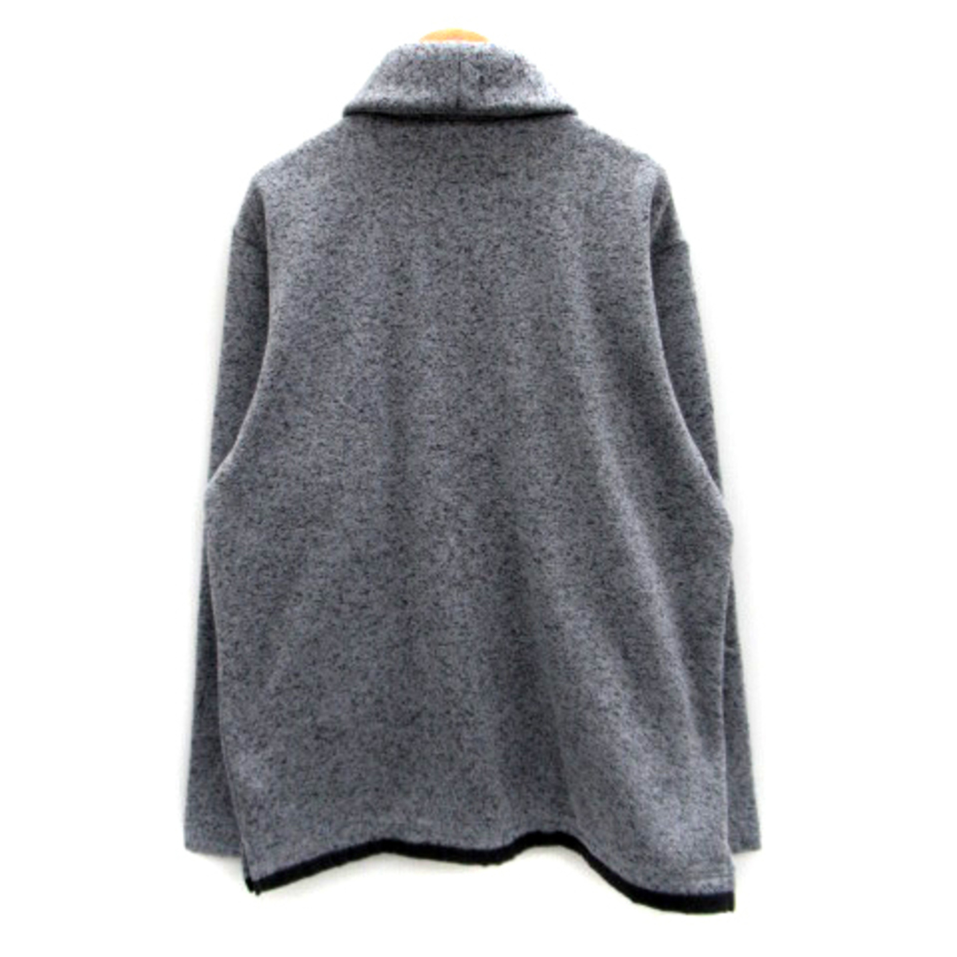 THE SHOP TK(ザショップティーケー)のザショップティーケー ショールカラージャケット 裏起毛 XL グレー /SY36 メンズのジャケット/アウター(テーラードジャケット)の商品写真