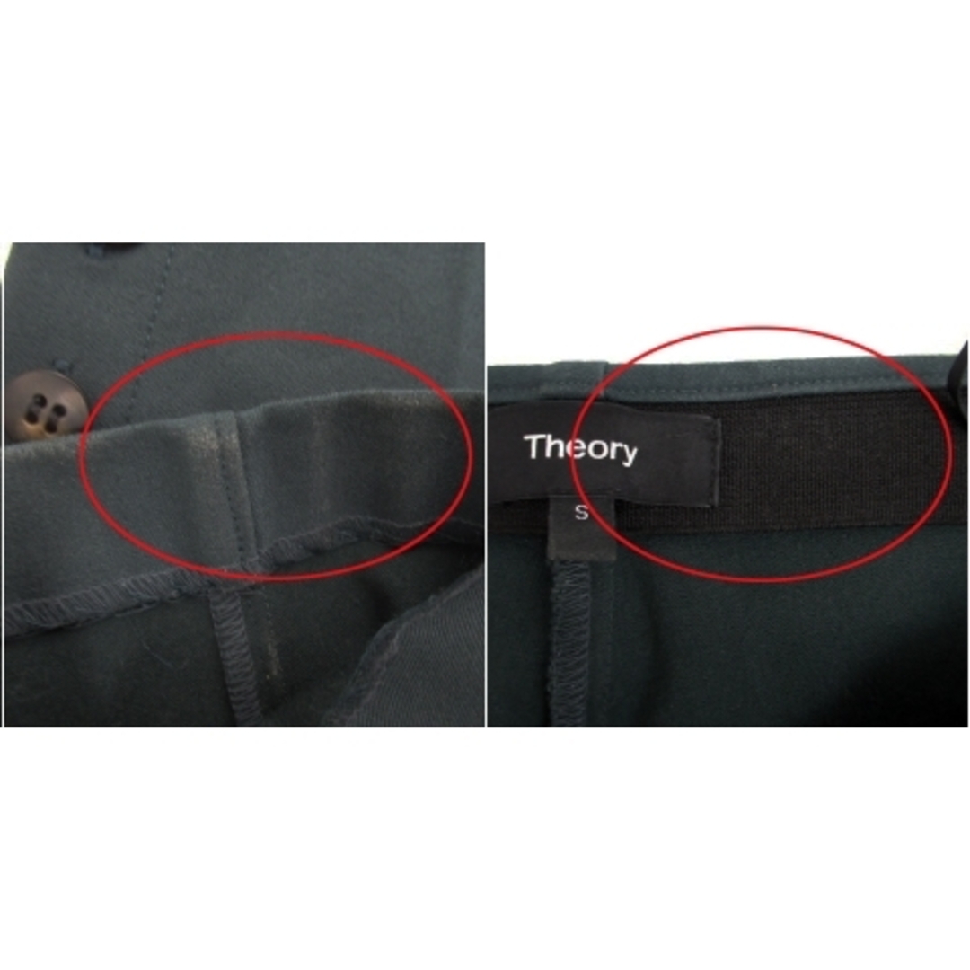 theory(セオリー)のセオリー theory レギパン スキニーパンツ ロング丈 S モスグリーン レディースのパンツ(その他)の商品写真