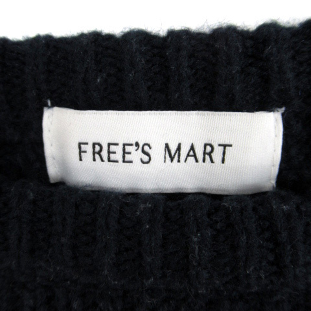 FREE'S MART(フリーズマート)のフリーズマート ニット セーター ボーダー柄 ウール混 M マルチカラー 紺 レディースのトップス(ニット/セーター)の商品写真
