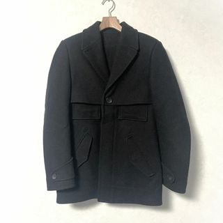 バレンシアガ(Balenciaga)の美品　BALENCIAGA　ダブルブレストコート 44(ピーコート)