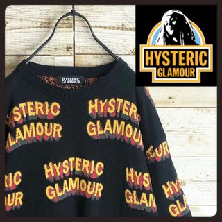 ヒステリックグラマー(HYSTERIC GLAMOUR)のhystericglamour ヒステリックグラマー ニット セーター ロゴ満載(ニット/セーター)