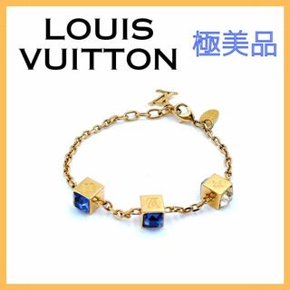 ルイヴィトン(LOUIS VUITTON)のルイヴィトン M65209 LVロゴキューブ ブラスレ ギャンブル ブレスレット(ブレスレット/バングル)