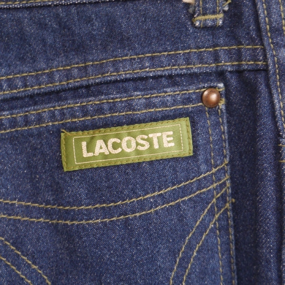 LACOSTE(ラコステ)のOLD LACOSTE 80s オールド ラコステ ディナージーンズ★日本製 レディースのパンツ(デニム/ジーンズ)の商品写真