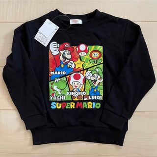 バンダイ(BANDAI)のスーパーマリオ　トレーナー　120cm(Tシャツ/カットソー)