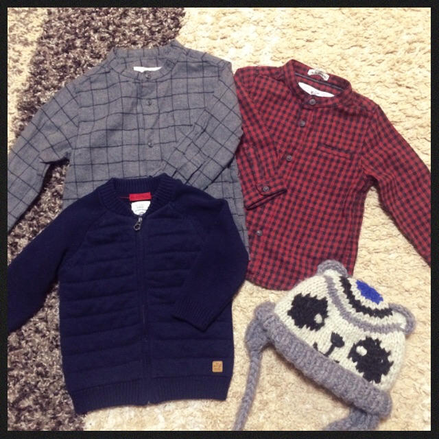 ZARA KIDS(ザラキッズ)のりんりん様専用✩zara baby♡74-80㎝♡3点セット キッズ/ベビー/マタニティのベビー服(~85cm)(シャツ/カットソー)の商品写真