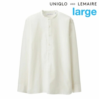 ユニクロ(UNIQLO)の【初期タグ‼️】UNIQLO AND LEMAIRE　スタンドカラーシャツ A(シャツ)