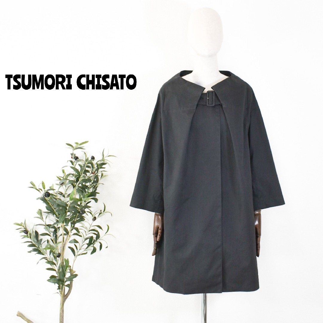 ★TSUMORI CHISATO ツモリチサト★ニューセームギャバ ロングコート | フリマアプリ ラクマ