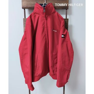 トミーヒルフィガー(TOMMY HILFIGER)のTOMMY HILFIGER　ナイロンジャケット　スウィングトップ　ブルゾン　M(ナイロンジャケット)