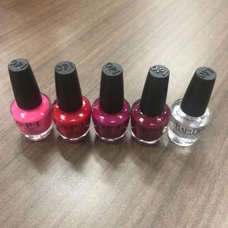 オーピーアイ(OPI)のOPI ネイルラッカー mini 3.75mL 5本SET(マニキュア)