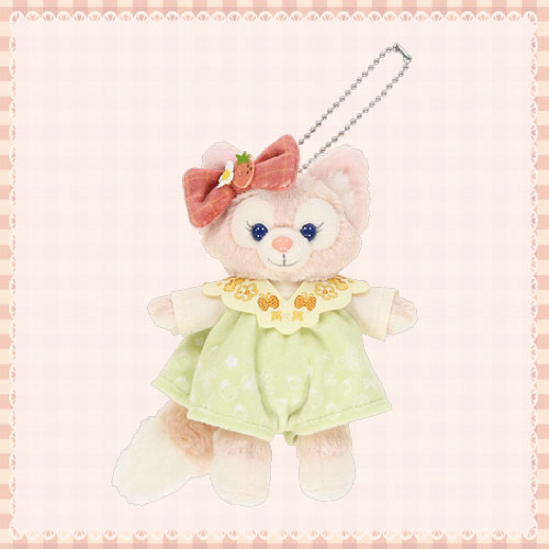 ダッフィー ハートフェルト ストロベリー ギフト ぬいぐるみバッジ ダッフィー ハートフェルト ストロベリー ギフト ぬいぐるみバッジ