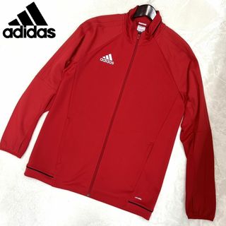 アディダス(adidas)の☆美品☆【adidas アディダス トレーニングジャケット メンズ レッド】(その他)