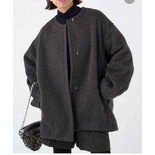 ジャケット/アウター【新品】  Needles / ニードルス | Down Sir Coat Wax Coating  | 1 | カーキ | レディース