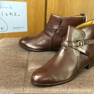 ラルフローレン(Ralph Lauren)のいいとこどり！ラルフローレン|表記24|ジョッパーブーツ|濃茶|k1051(ブーツ)