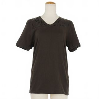 Maison Martin Margiela - MM6 メタリックロゴ Tシャツ カットソー