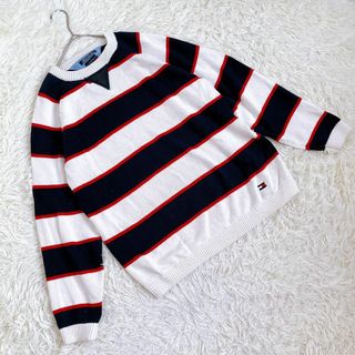 トミーヒルフィガー(TOMMY HILFIGER)の【【TOMMY HILFIGER】トミーヒルフィガー（L）ニットセーター(ニット/セーター)