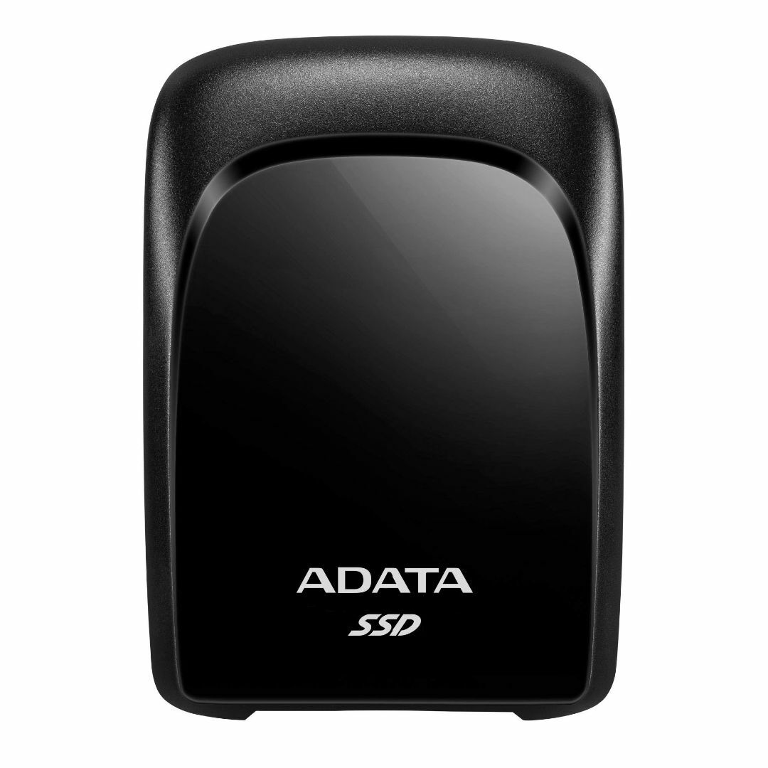 【色: ブラック】ADATA USB3.2Gen2 外付SSD 240GB 名刺スマホ/家電/カメラ