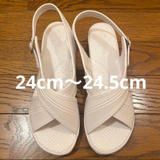 ナースサンダル 24cm〜24.5cm(サンダル)