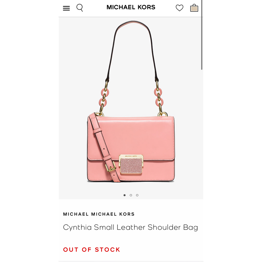 Michael Kors(マイケルコース)の【最終値下】日本未入荷 マイケルコース 2wayショルダーバック レディースのバッグ(ショルダーバッグ)の商品写真