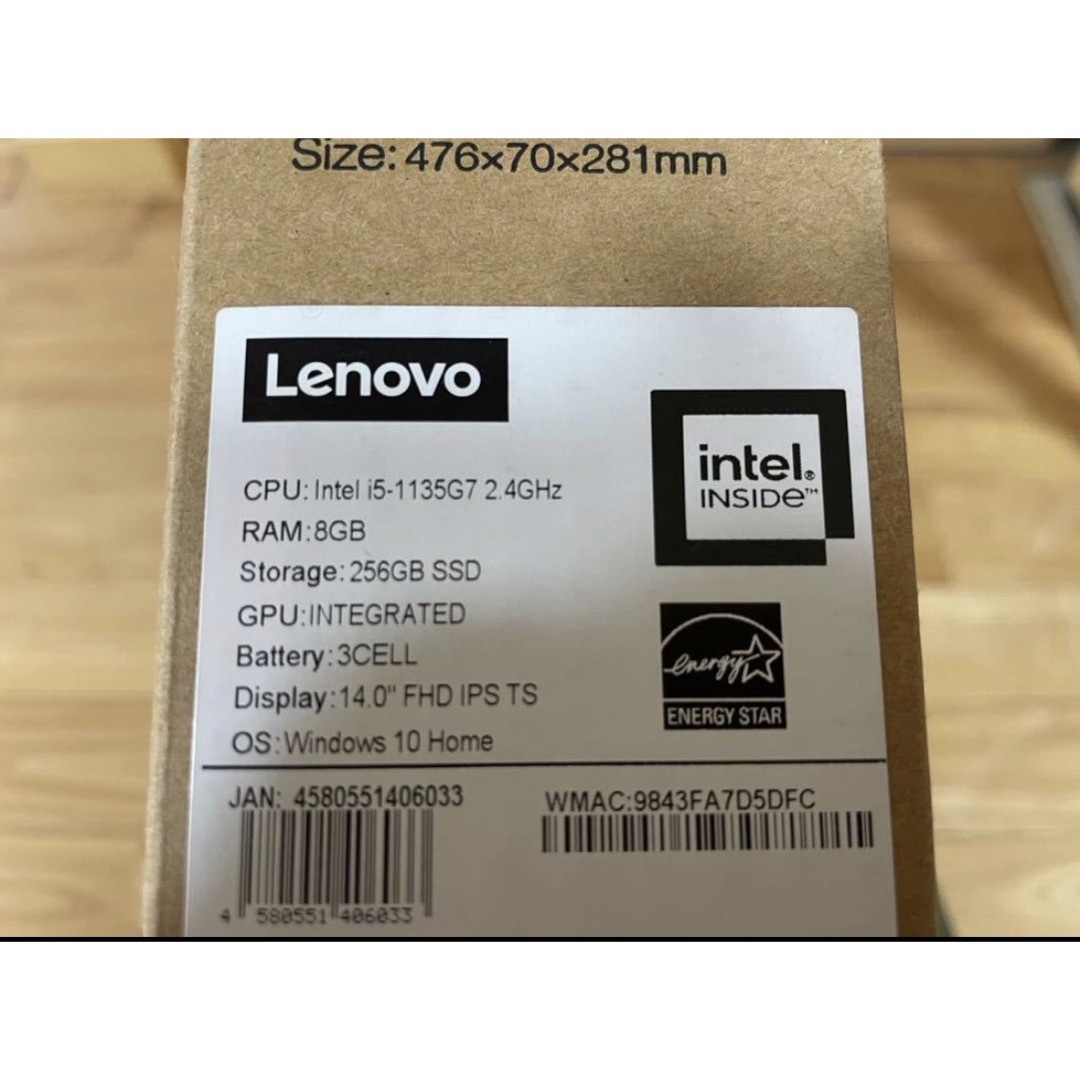 Lenovo(レノボ)の新品 ノートパソコン Lenovo レノボ 11世代 i5 SSD タッチパネル スマホ/家電/カメラのPC/タブレット(ノートPC)の商品写真