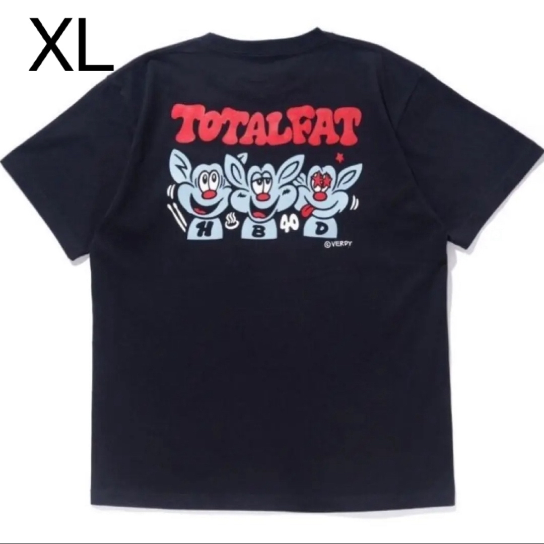 Girls Don't Cry(ガールズドントクライ)のTOTALFAT BUNTA × VERDY S/S TEE XL メンズのトップス(Tシャツ/カットソー(半袖/袖なし))の商品写真