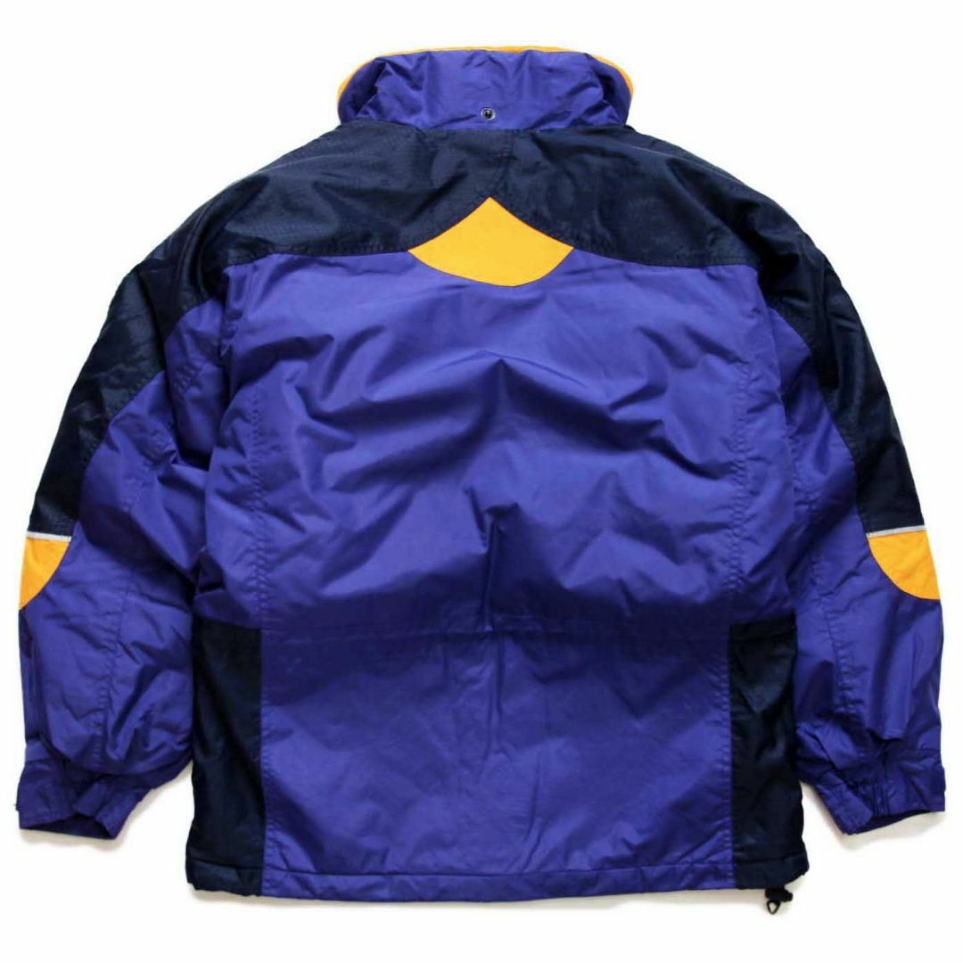 Columbia(コロンビア)の90s Columbiaコロンビア PREMIER OUTDOOR SERIES パッチ付き マルチカラー 切り替え ナイロン ダウンジャケット W-M★アウトドア レディースのジャケット/アウター(ナイロンジャケット)の商品写真