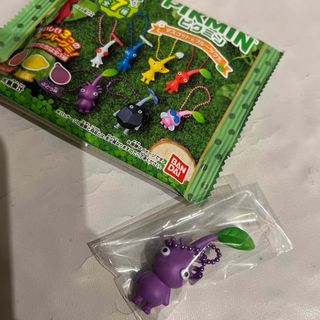 バンダイ(BANDAI)のピクミン　マスコット&フルーツ グミ　紫(キーホルダー)