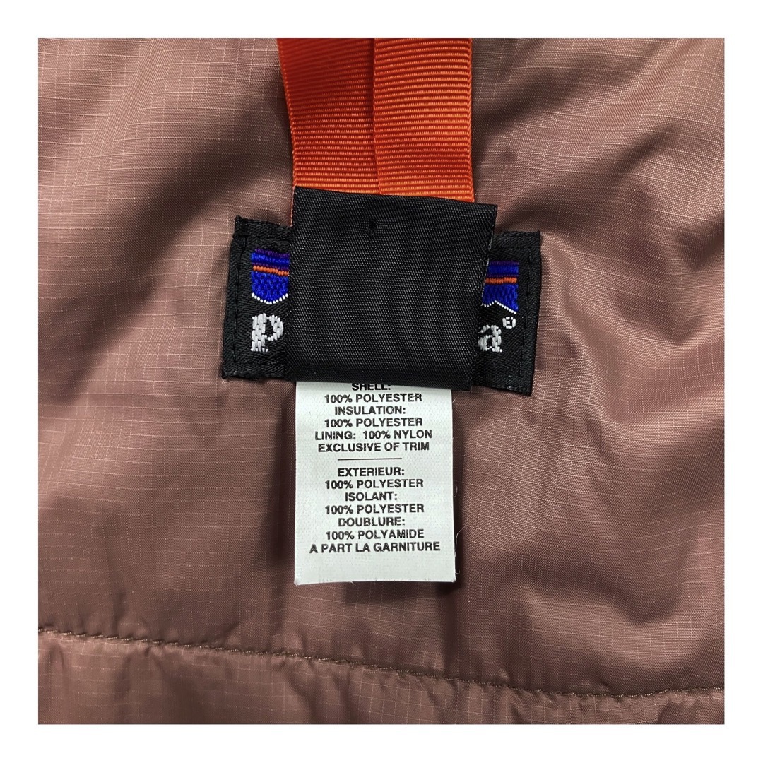 patagonia(パタゴニア)の00s patagonia パタゴニア パフボールベスト フルジップ オレンジ メンズのトップス(ベスト)の商品写真