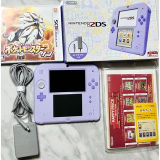 ニンテンドー2DS(ニンテンドー2DS)の【美品】Nintendo  ニンテンドー 2DS 本体&ポケットモンスターサン(携帯用ゲーム機本体)