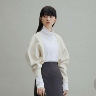 アダムエロペ(AER ADAM ET ROPE)の【WEB限定(一部店舗展開あり)】ニットボレロ(カーディガン)