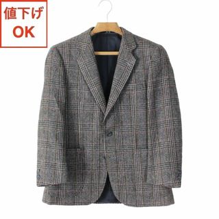 ダックス(DAKS)の01【新品同様】ダックス ツイードジャケット A4 メンズ M ★未使用に近い★(テーラードジャケット)