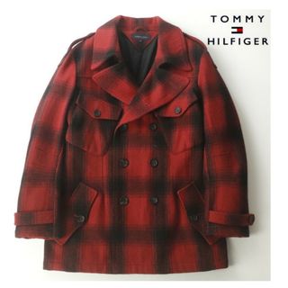 トミーヒルフィガー(TOMMY HILFIGER)の【未使用近い】新品価格84700円 トミー肉厚ツイードウールショート丈脚長効果！(その他)