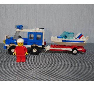 レゴ(Lego)のレゴ　6698　ボートキャリーカー(ミニカー)