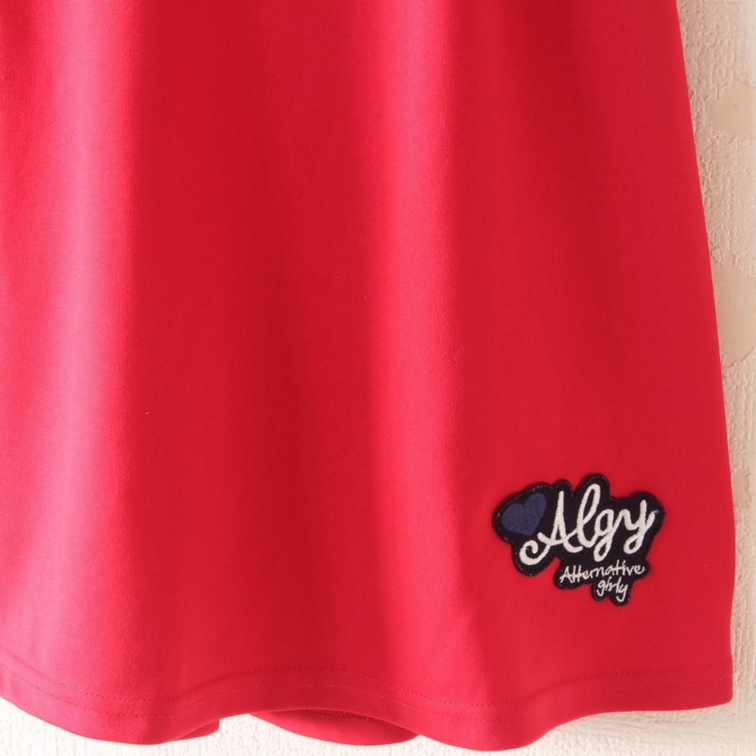 ALGY(アルジー)の【美品】ALGY ジャンパースカート 150cm Sサイズ キッズ/ベビー/マタニティのキッズ服女の子用(90cm~)(ワンピース)の商品写真