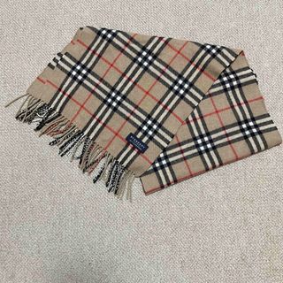 バーバリー(BURBERRY)のBurberry バーバリー　マフラー カシミア　ノバチェック(マフラー/ショール)