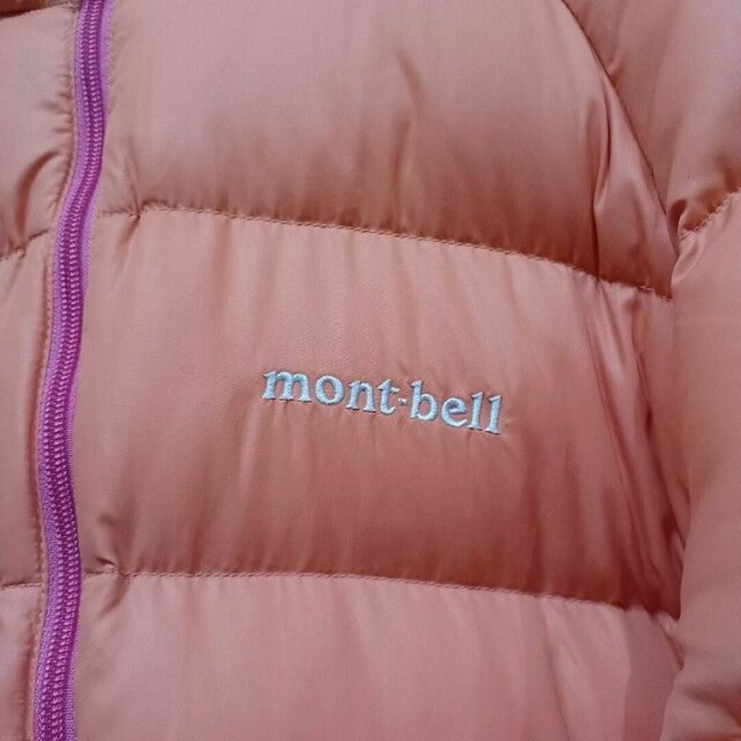 mont bell(モンベル)の美品 モンベル mont-bell ネージュダウンパーカ 150 ダウン90％ キッズ/ベビー/マタニティのキッズ服女の子用(90cm~)(ジャケット/上着)の商品写真