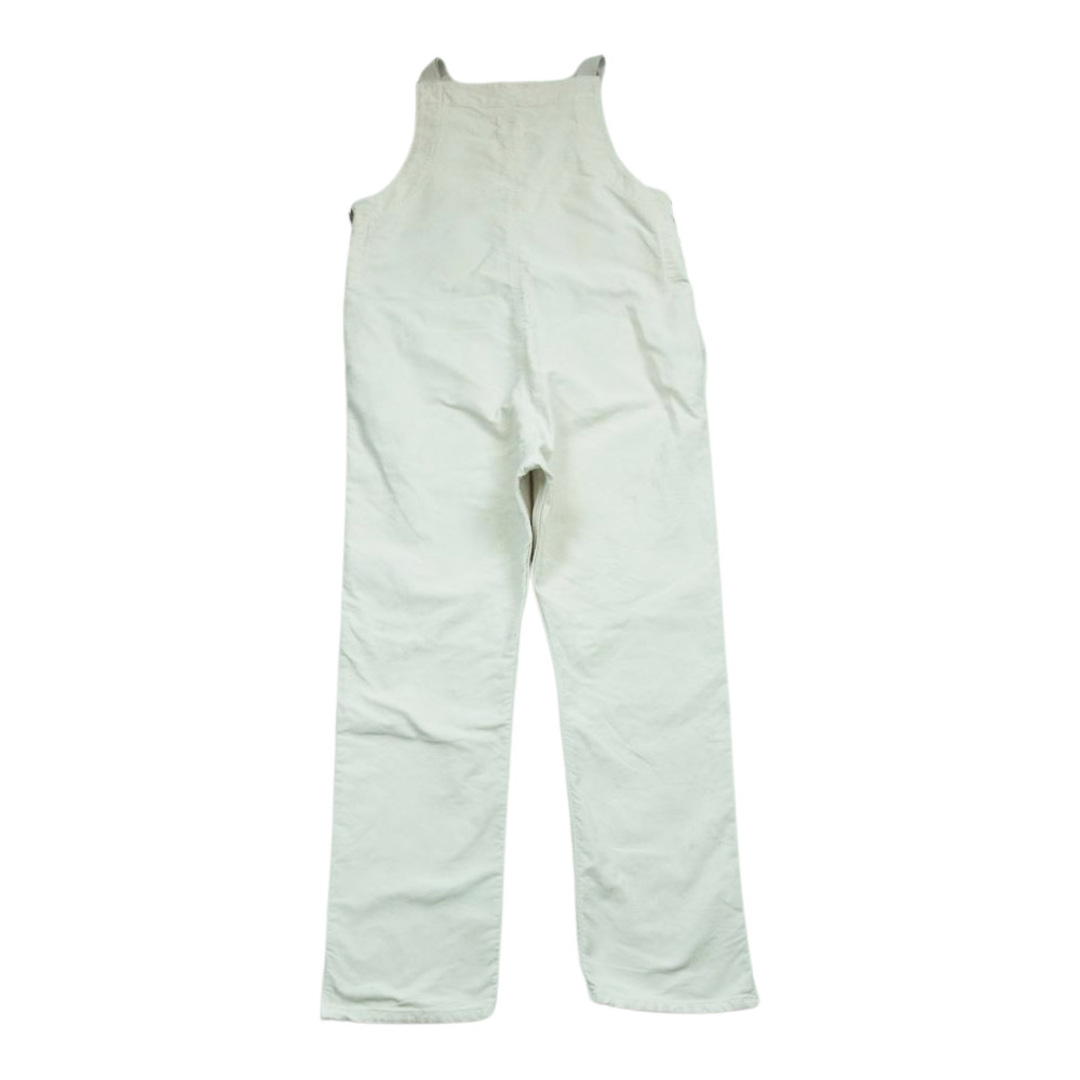 VISVIM(ヴィスヴィム)のVISVIM ビズビム 22SS 0122105008012 OVERALLS G.CORDS USED加工 オーバーオール パンツ オフホワイト系 1【中古】 メンズのパンツ(その他)の商品写真