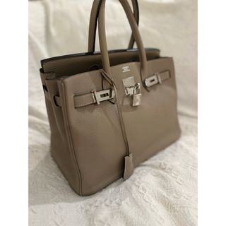 エルメス(Hermes)の【人気色】エルメス　トゥルティエールグレー　30ほぼ未使用(ハンドバッグ)