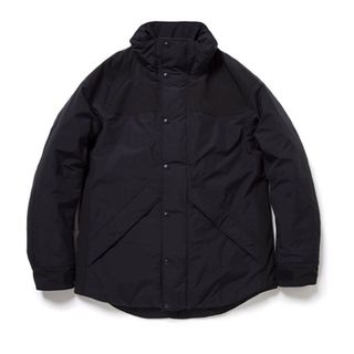 ノンネイティブ(nonnative)のnonnative ALPINIST PUFF COAT GORE-TEX 黒(ダウンジャケット)