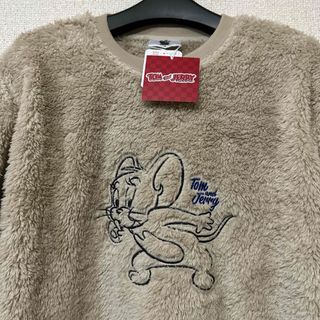 シマムラ(しまむら)のトムとジェリー　　ボアスウェット　　M size      新品・タグ付き(スウェット)